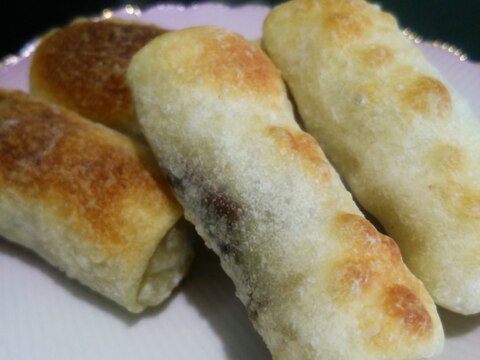 余った餃子の皮でおやつ♪チョコバナナ春巻き